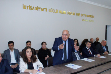 An event was held on the topic "Naftalan's urban planning history and future development prospects"