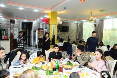 Проведено мероприятие для детей шехидов и ветеранов по случаю Новогоднего праздника