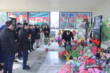 Şəhid Bəxtiyar Aslanovun xatirəsi anılıb