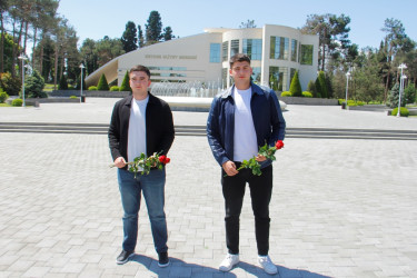 Naftalanda Ulu Öndərin xatirəsi ehtiramla anılır