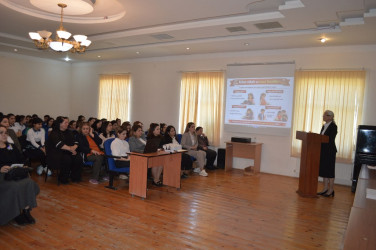 “Erkən nikah və onun fəsadları” mövzusunda tədbir keçirilib