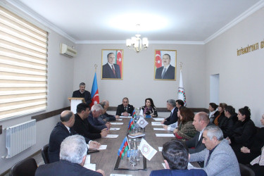 “Qərbi Azərbaycanlıların qayıdış haqqı beynəlxalq hüququn tələbidir” mövzusunda tədbir keçirilib