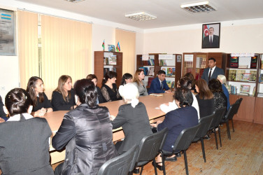 Проведено мероприятие на тему "Гейдар Алиев и образование в Азербайджане"
