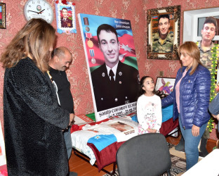 A meeting was held with the families of martyrs
