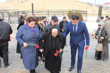 Aprel Şəhidi Vaqif Bayramovun doğum günü qeyd edilib