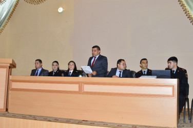 “Narkomaniya, zərərli vərdişlər və erkən nikahın fəsadları” mövzusunda tədbir keçirilib