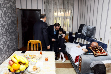 Martyr's father visited