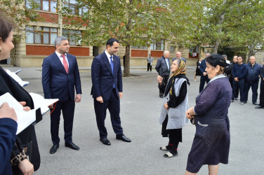 Naftalan Şəhər İcra Hakimiyyətinin başçısı sakinlər ilə növbəti görüş keçirib