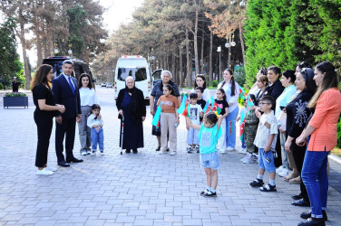 Families of Naftalan martyrs and veterans visited Shusha