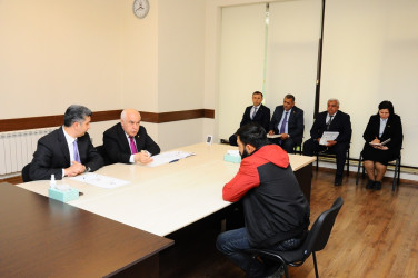 A meeting with a veteran of the Patriotic War was held