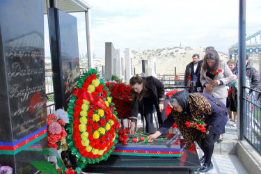 Şəhid Vaqif Bayramovun xatirəsi anılıb