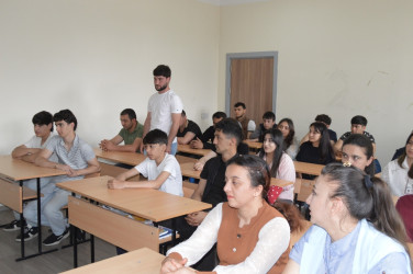 The next educational event was held