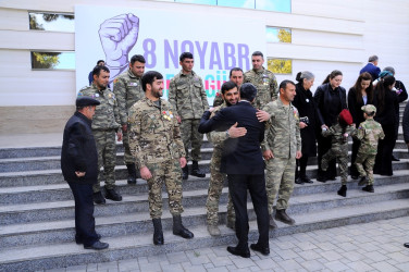 8- noyabr Zəfər Günü Naftalanda təntənə ilə qeyd edilib