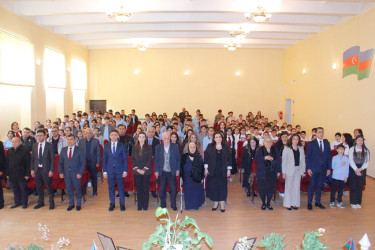 Şəhid Vaqif Bayramovun xatirəsi anılıb