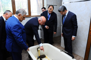 Chairman of ATUC visited Naftalan