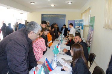 Naftalanda əmək yarmarkası keçirilib