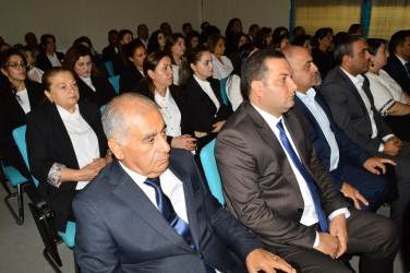 Yeni Azərbaycan Partiyasının VIII Qurultayı ilə bağlı tədbir keçirilib