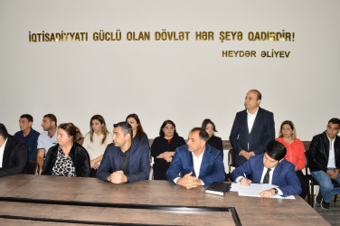 Vətəndaşların müraciətləri dinlənilib