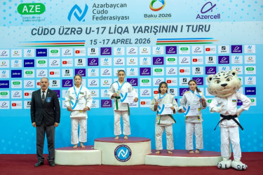 Naftalanlı cüdoçular I yerin qalibi olublar