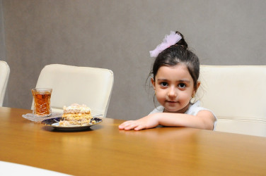 A meeting was held with the children of martyrs and veterans
