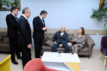 The head of Executive Power has been at the "Gold Naftalan" treatment center