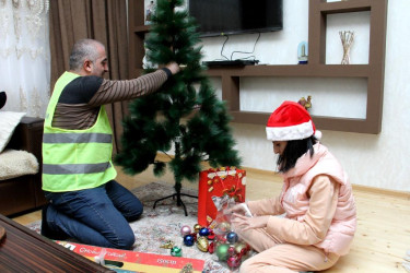 The visit to the families of the shaheeds continues