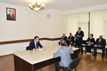 Vətəndaş qəbulu keçirilib