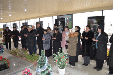 The grave of martyr Bakhtiyar Aslanov was visited