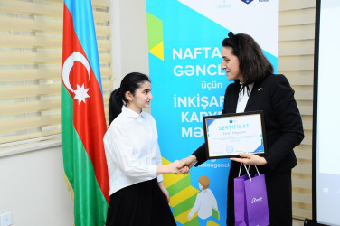 An event was held at Naftalan representation of Youth Development and Career Center