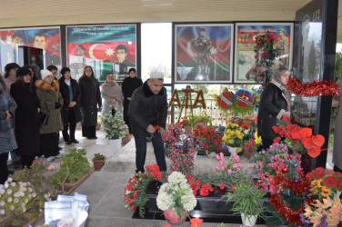 The grave of martyr Bakhtiyar Aslanov was visited