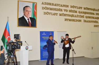“Aşıq Ələsgərin anım tədbirləri” layihəsi çərçivəsində ilk tədbir keçirilib