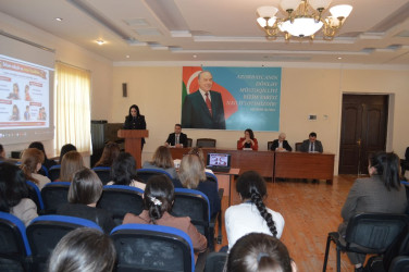 “Erkən nikah və onun fəsadları” mövzusunda tədbir keçirilib