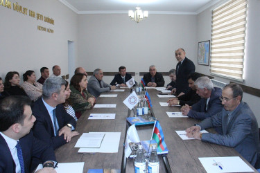 “Qərbi Azərbaycanlıların qayıdış haqqı beynəlxalq hüququn tələbidir” mövzusunda tədbir keçirilib
