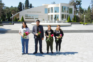 The memory of the Great Leader is honored in Naftalan