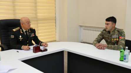 Minister of Emergency Situations Kamaladdin Heydarov received citizens in the city of Naftalan