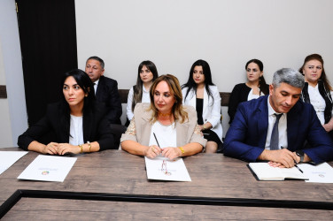 An event related to the project "Environmental situation in Karabakh" was held