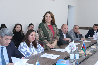 “Qərbi Azərbaycanlıların qayıdış haqqı beynəlxalq hüququn tələbidir” mövzusunda tədbir keçirilib