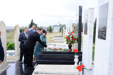 The memory of martyr Elyeddin Jafarov was commemorated