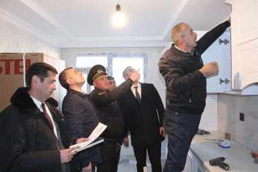 Seasonal preparations are being carried out in apartment buildings in Naftalan