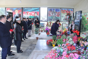 Şəhid Bəxtiyar Aslanovun xatirəsi anılıb