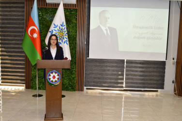 An event on the theme” The Life Path of the Great Leader is an example of service to the motherland and the people " was held