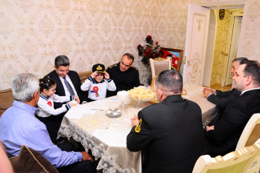 Martyrs' families were visited on the eve of Memorial Day