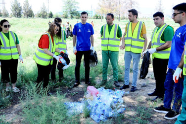 Şəhər ərazisi tullantılardan təmizlənib