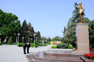 Chairman of” azerishiq " OJSC Vugar Ahmadov received citizens in Naftalan