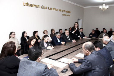 An educational event on “Healthy and rational nutrition” was held in Naftalan