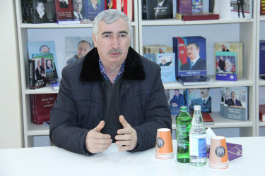 Chairman of” azeristiliktechizat " OJSC received citizens