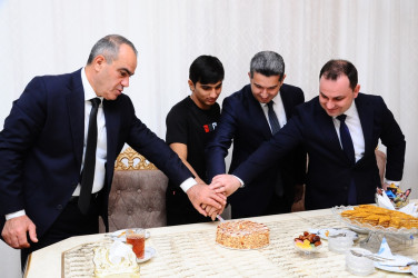 The Head of the Executive Power visited the child of the martyr
