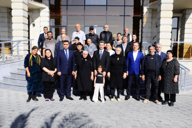Yevlaxlı Şəhid ailələri Naftalanda istirahət edir