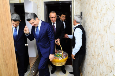 Novruz bayramında şəhid ailələrini ziyarət