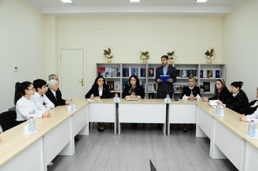 An event was held at Naftalan representation of Youth Development and Career Center